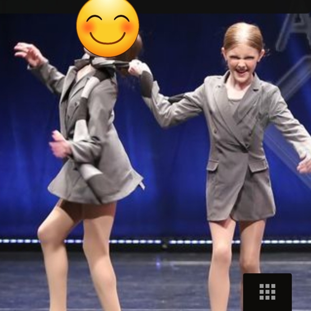Weissman Suit Coat Leotard Dance Costume